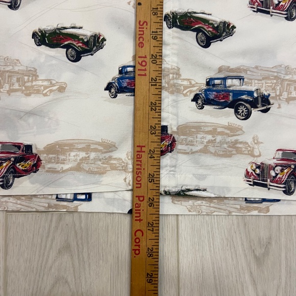 Cotton Traders Sport Men's XL Vintage Car Short Sleeve Button Up - Picture 5 of 7